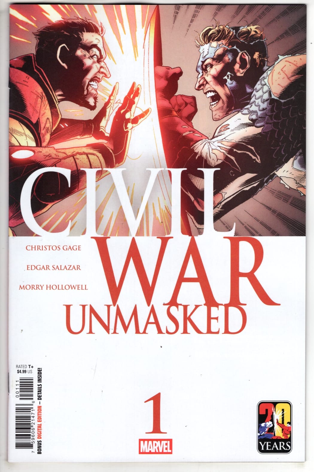 Marvel NEW THIS WEEK CIVIL WAR: UNMASKED #1 (VF/NM)
