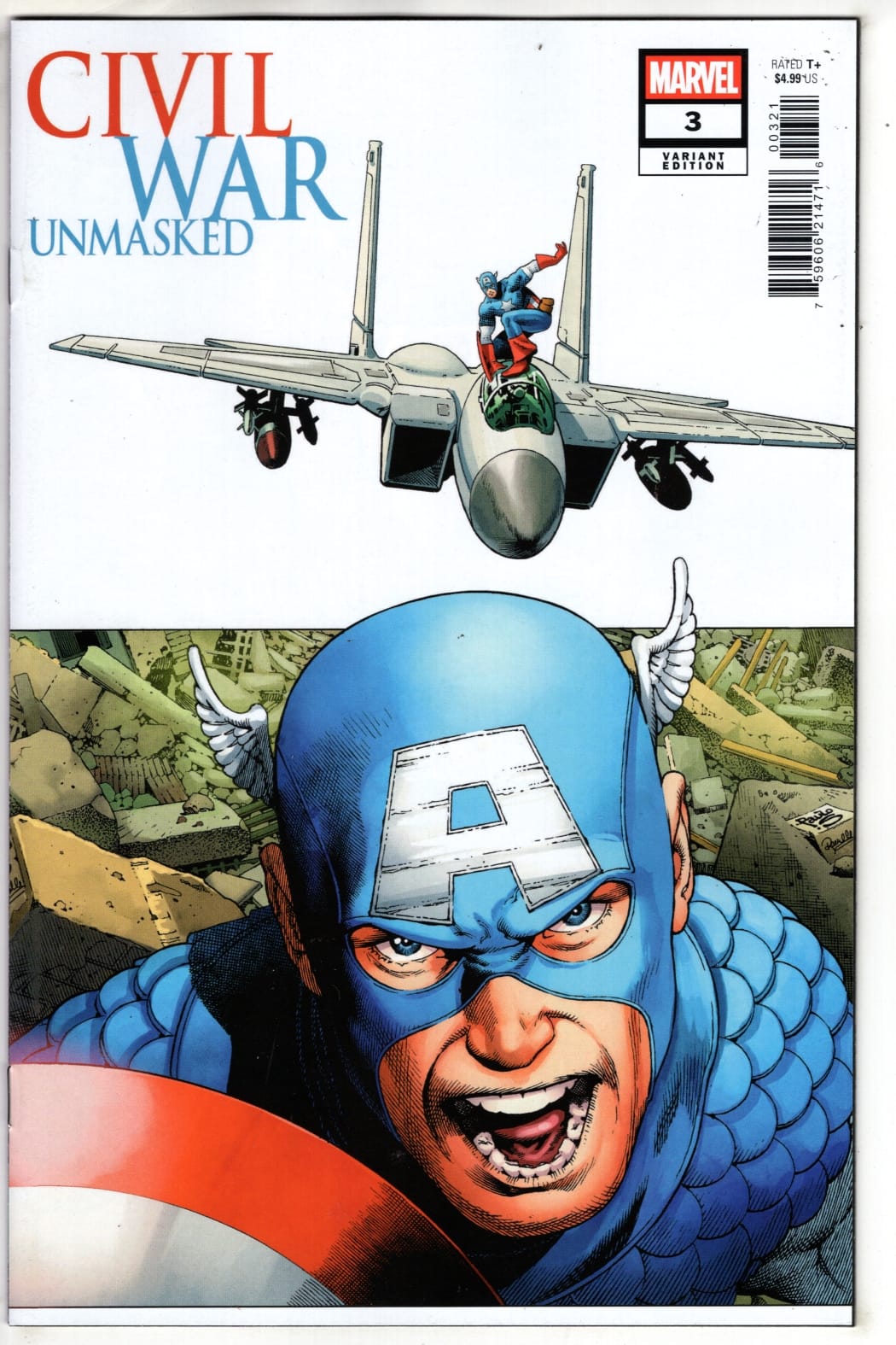Marvel NEW THIS WEEK CIVIL WAR: UNMASKED #3 PAULO SIQUEIRA 5-PART CONNECTING VARIANT (VF/NM)