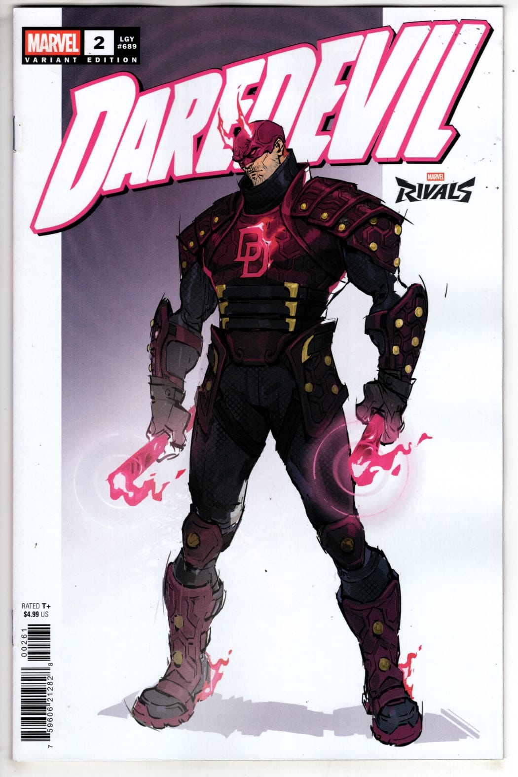 Marvel NEW THIS WEEK DAREDEVIL #2 NETEASE GAMES MARVEL RIVALS VARIANT (VF/NM)