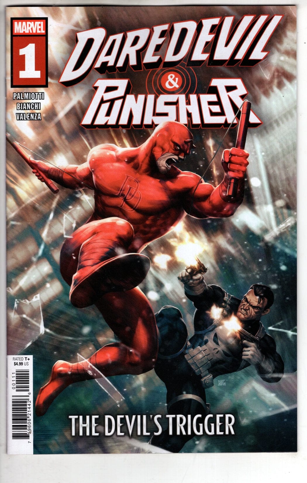 Marvel NEW THIS WEEK DAREDEVIL/PUNISHER: THE DEVIL'S TRIGGER #1