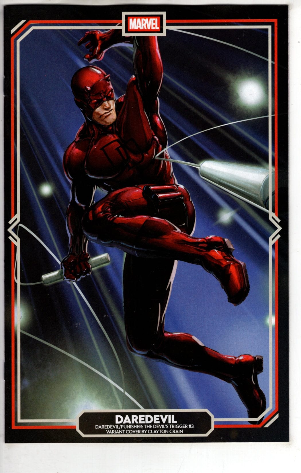 Marvel NEW THIS WEEK DAREDEVIL/PUNISHER: THE DEVIL'S TRIGGER #3 CLAYTON CRAIN VARIANT (VF/NM)
