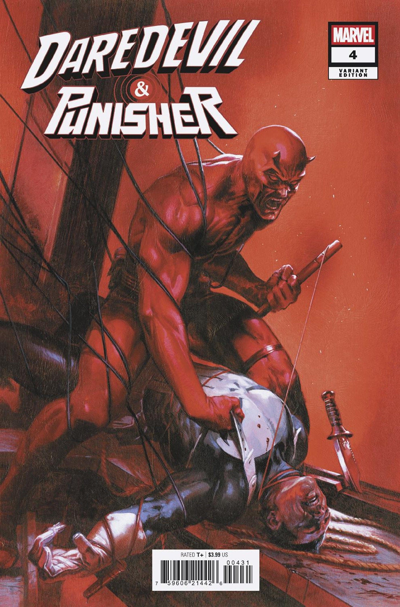 Marvel NEW THIS WEEK DAREDEVIL/PUNISHER: THE DEVIL'S TRIGGER #4 GABRIELE DELL'OTTO VARIANT (VF/NM)