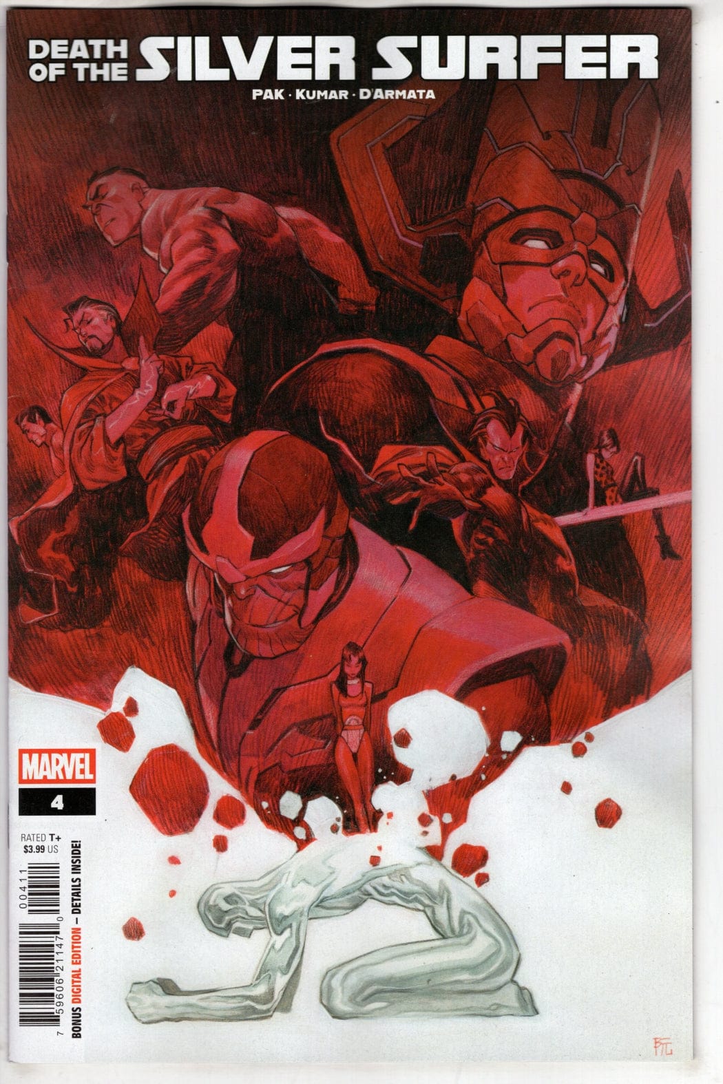 Marvel NEW THIS WEEK DEATH OF THE SILVER SURFER #4