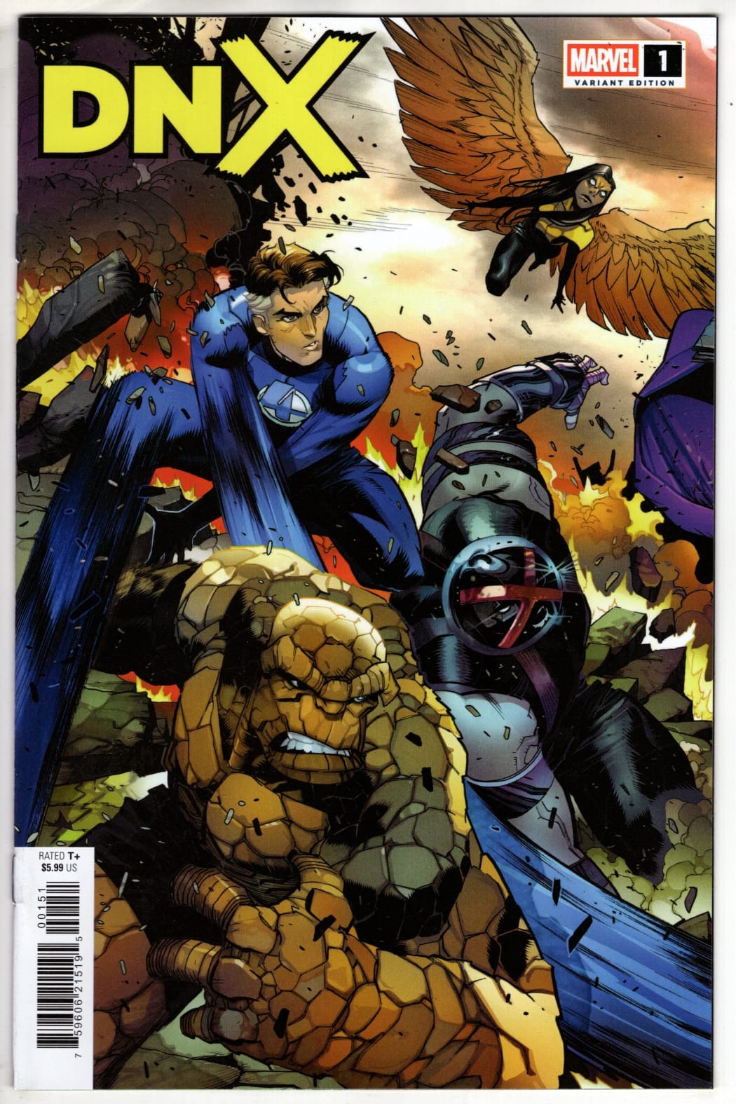 Marvel NEW THIS WEEK DNX #1 FEDERICO VICENTINI 5-PART CONNECTING VARIANT (VF/NM)