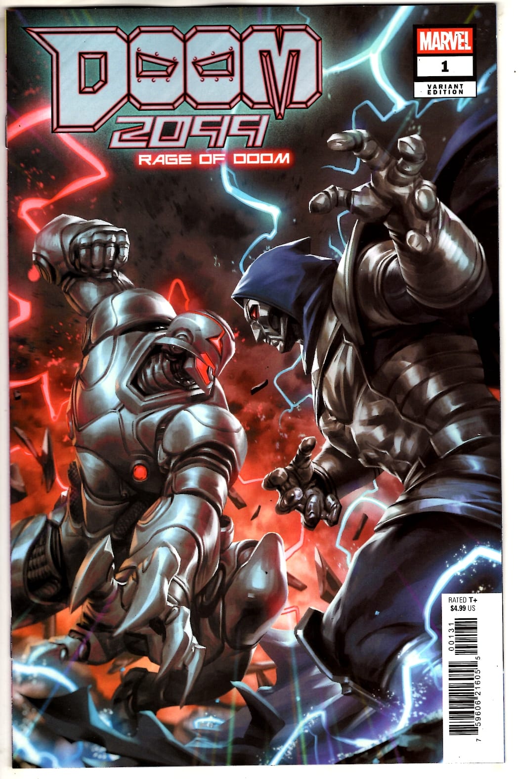 Marvel NEW THIS WEEK DOOM 2099: RAGE OF DOOM #1 DERRICK CHEW VARIANT (VF/NM)