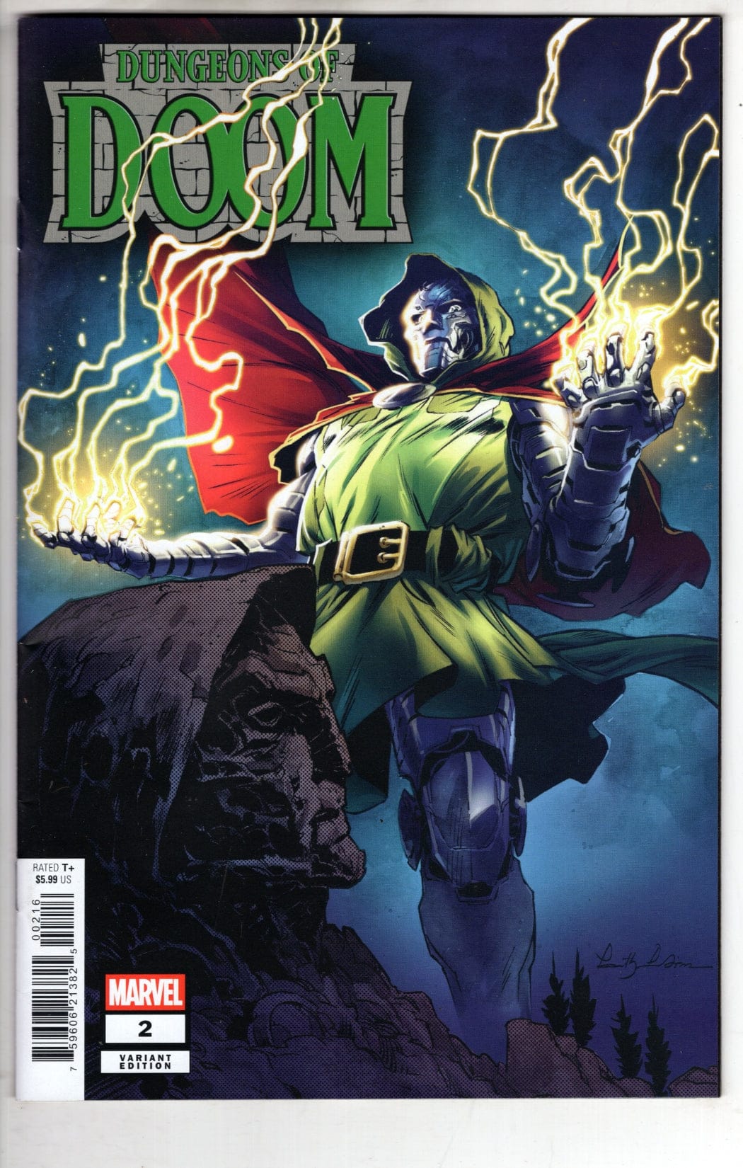 Marvel NEW THIS WEEK DUNGEONS OF DOOM #2 PARTHA PRATIM SARKAR VARIANT (VF/NM)