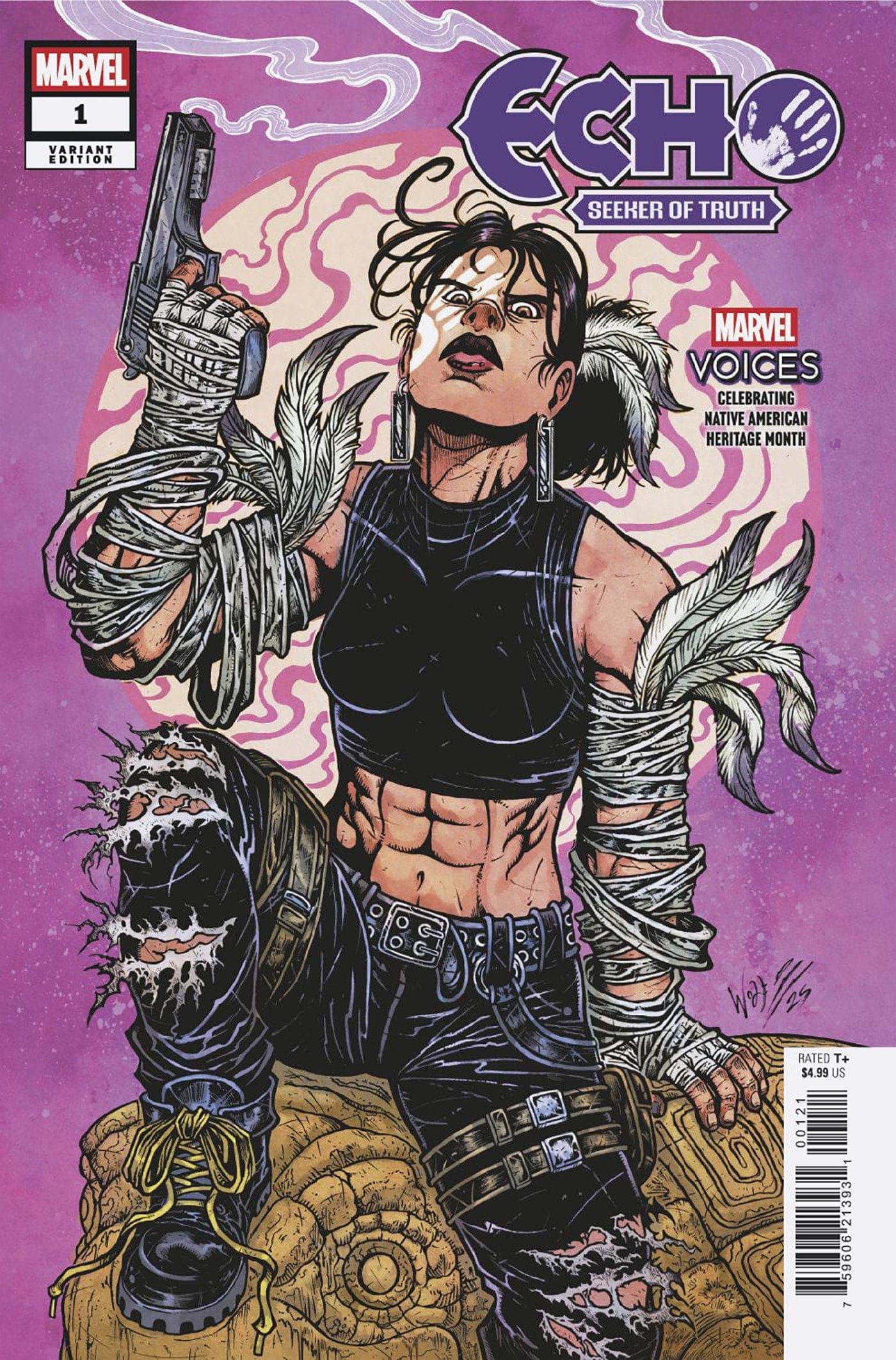 Marvel NEW THIS WEEK ECHO: SEEKER OF TRUTH #1 MARIA WOLF VARIANT