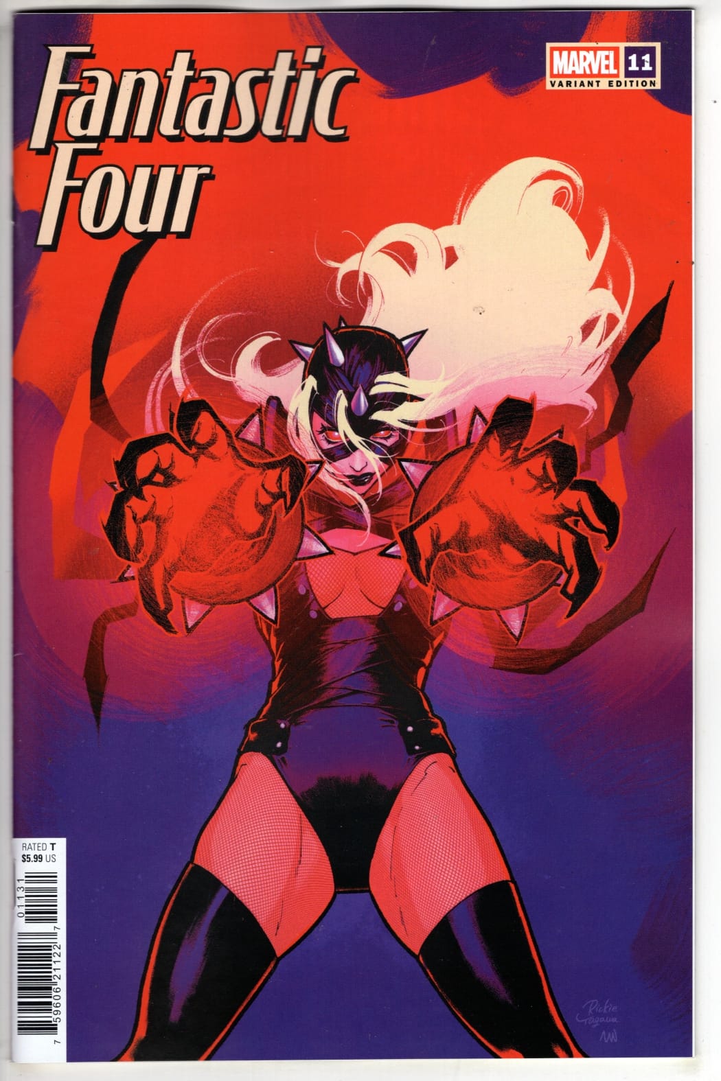 Marvel NEW THIS WEEK FANTASTIC FOUR #11 RICKIE YAGAWA INVINCIBLE WOMAN VARIANT (VF/NM)