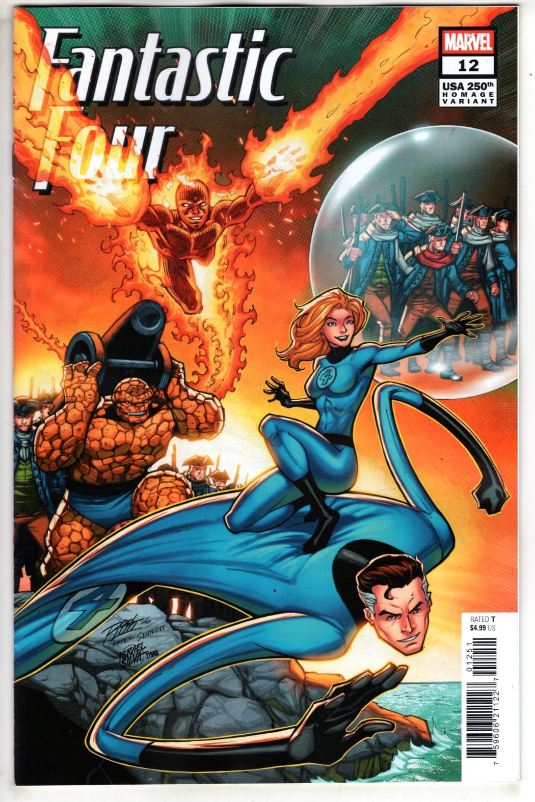 Marvel NEW THIS WEEK FANTASTIC FOUR #12 TBD ARTIST 250TH HOMAGE VARIANT (VF/NM)