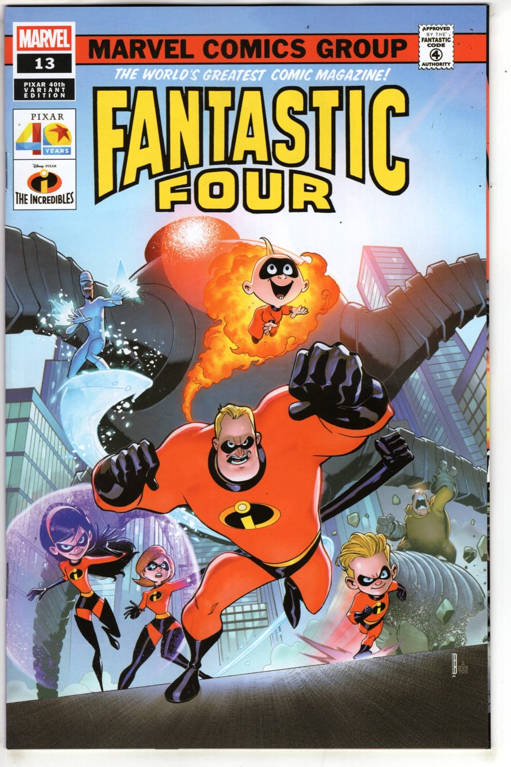 Marvel NEW THIS WEEK FANTASTIC FOUR #13 DAVID BALDEON VARIANT (VF/NM)