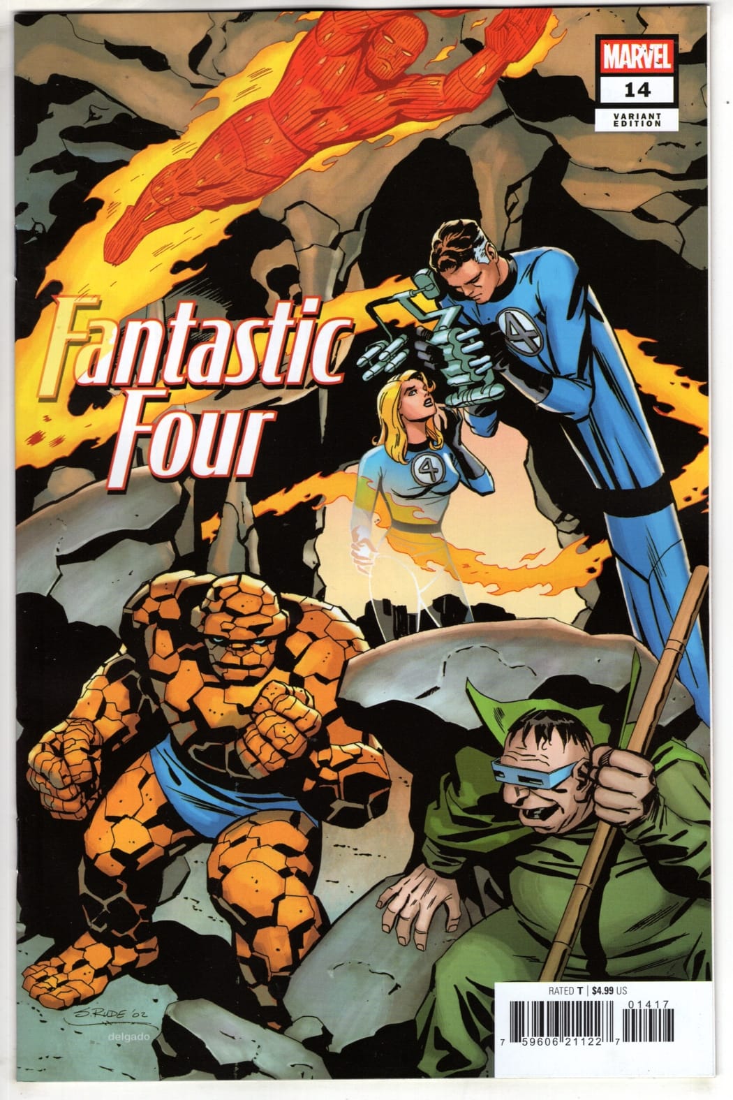 Marvel NEW THIS WEEK FANTASTIC FOUR #14 TBD ARTIST VARIANT (VF/NM)