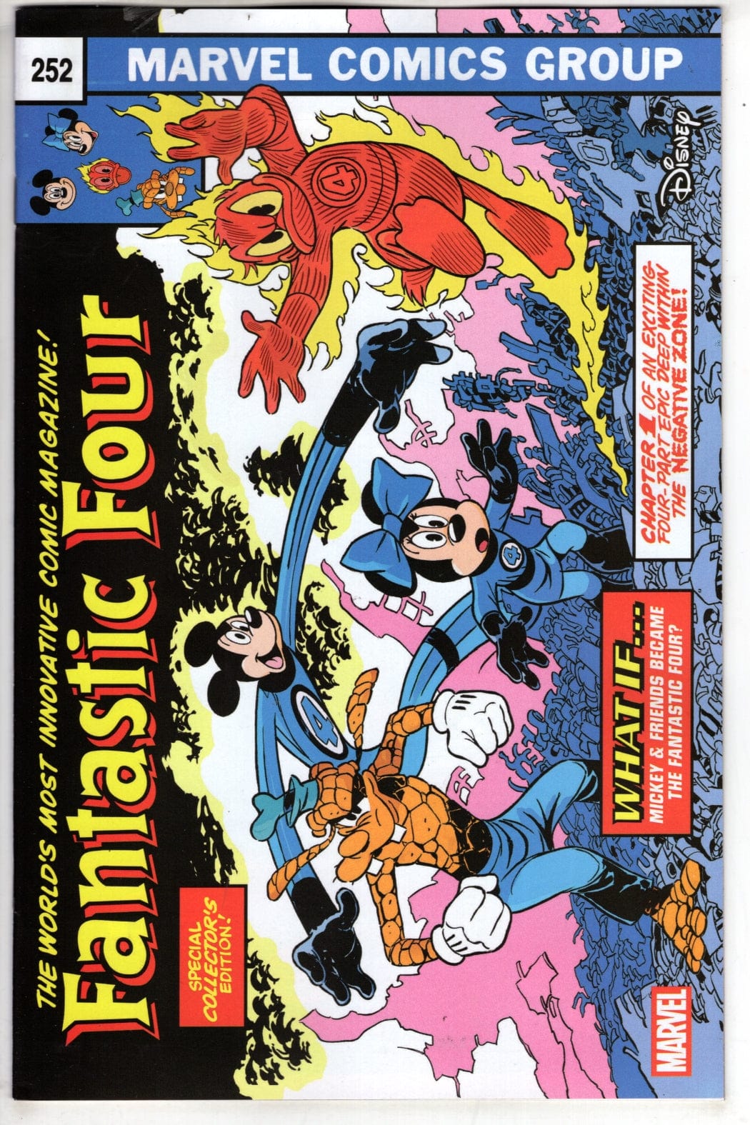 Marvel NEW THIS WEEK FANTASTIC FOUR #4 ANDREA FRECCERO DISNEY WHAT IF? FANTASTIC FOUR HOMAGE VARIANT