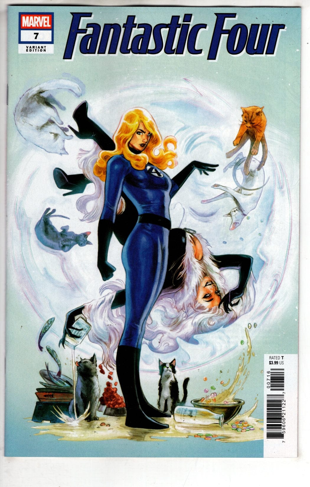 Marvel NEW THIS WEEK FANTASTIC FOUR #7 CARMEN CARNERO VARIANT (VF/NM)
