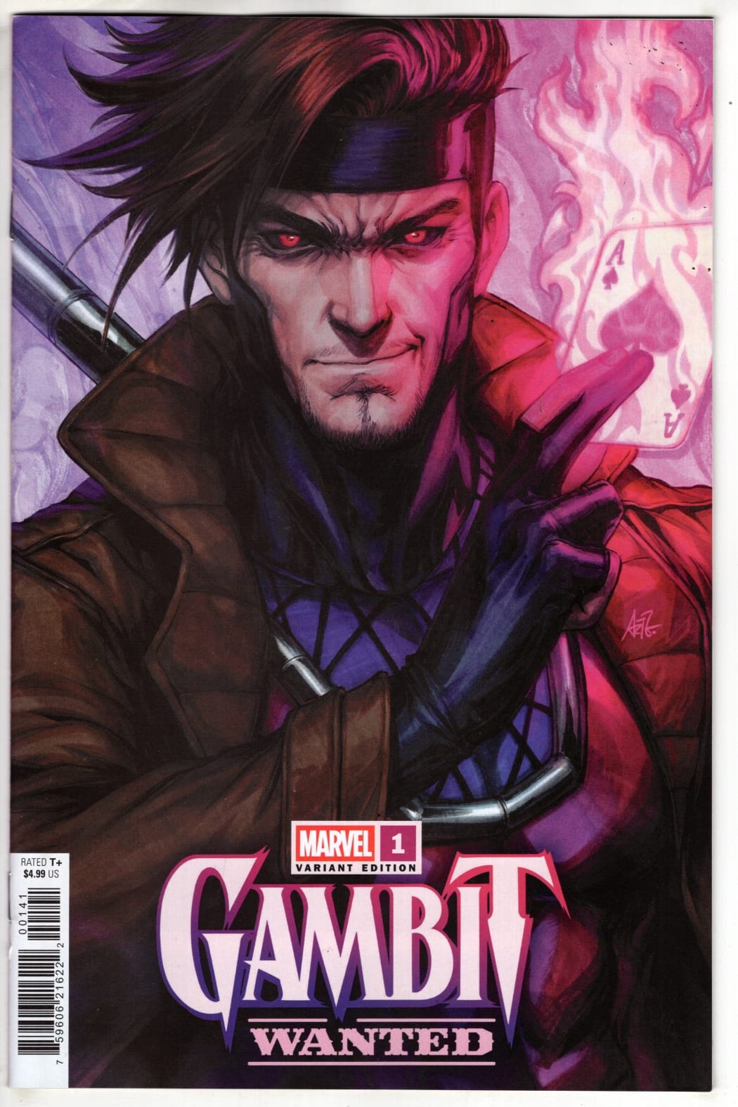 Marvel NEW THIS WEEK GAMBIT: WANTED #1 ARTGERM VARIANT (VF/NM)