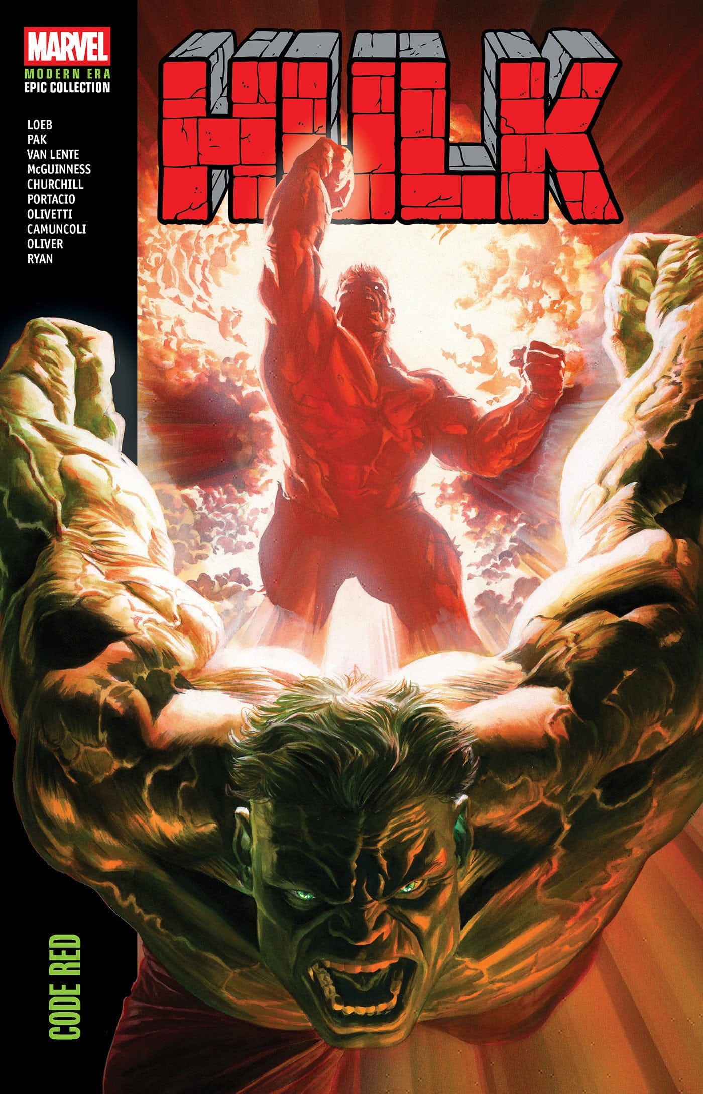 Marvel NEW THIS WEEK Hulk Modern Era Epic Collection: Code Red (VF/NM)