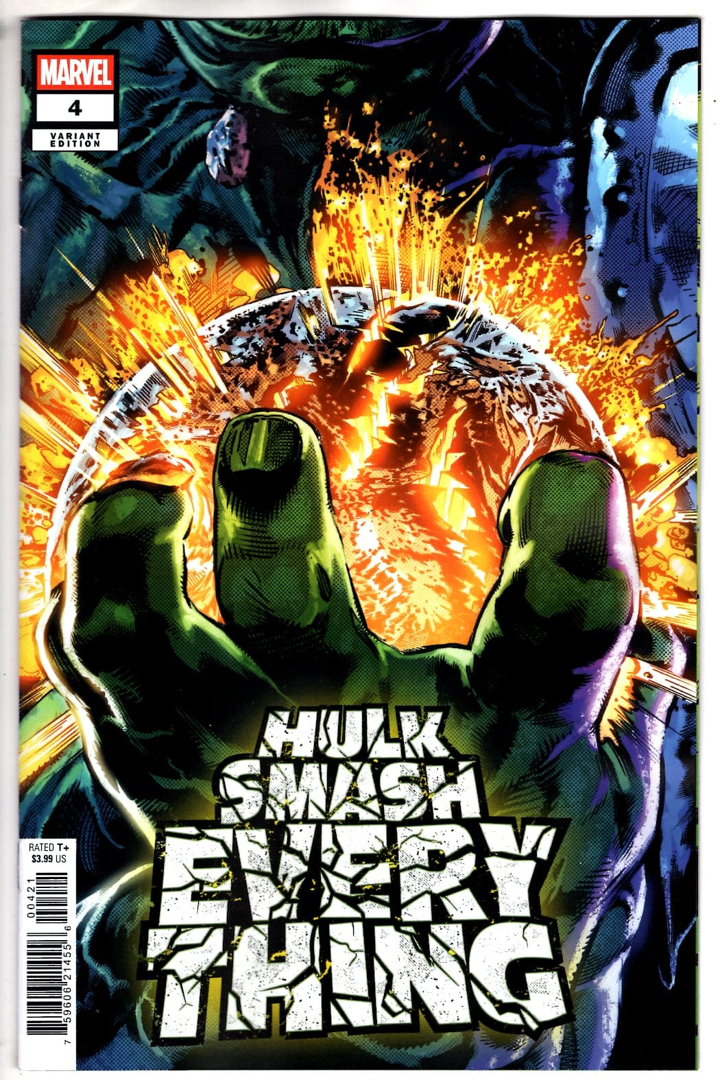 Marvel NEW THIS WEEK HULK: SMASH EVERYTHING #4 STEPHEN MOONEY VARIANT (VF/NM)