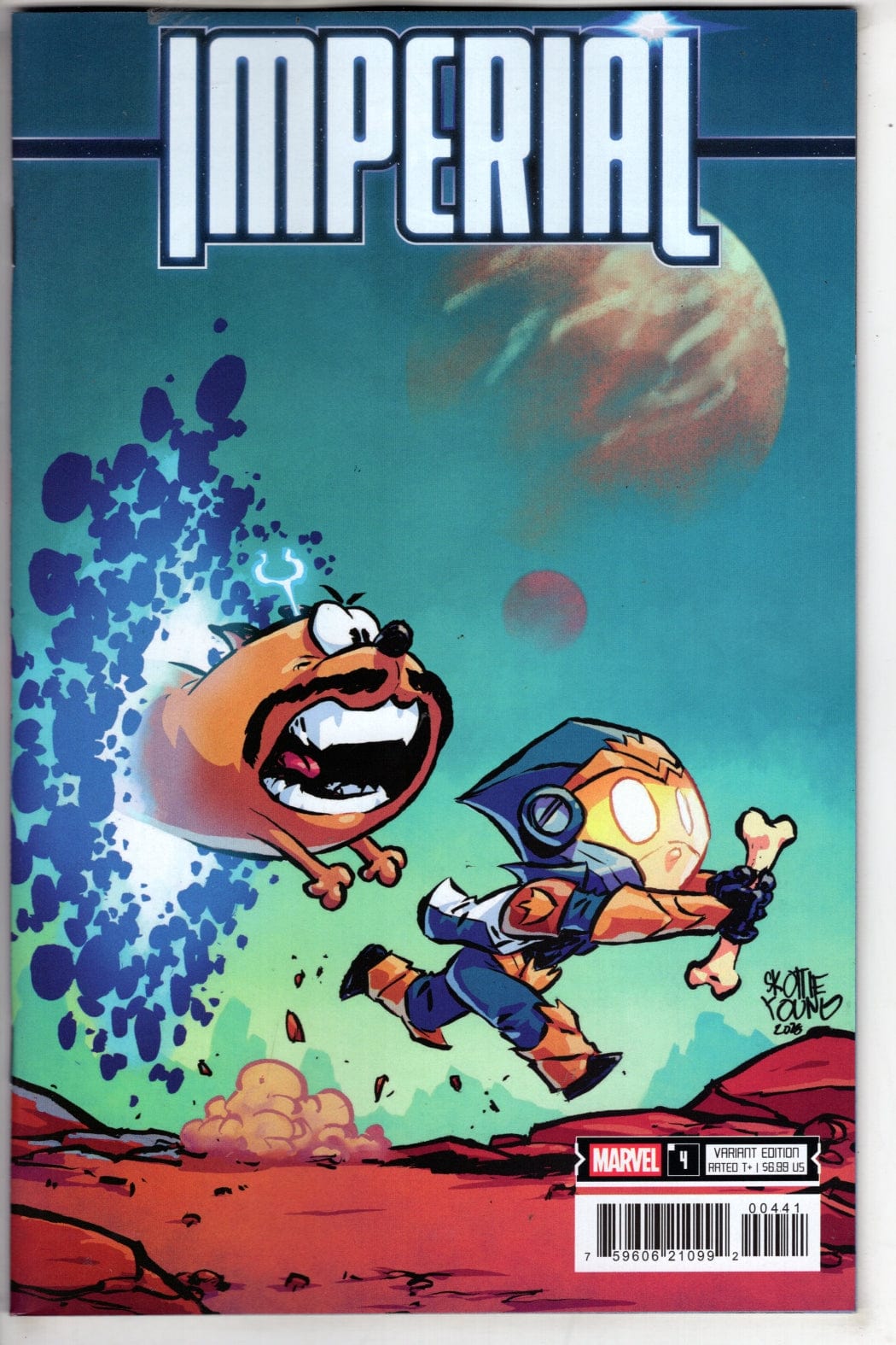 Marvel NEW THIS WEEK IMPERIAL #4 SKOTTIE YOUNG VARIANT
