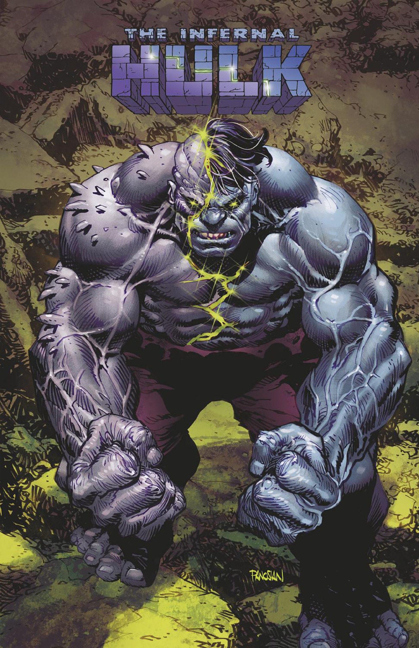 Marvel NEW THIS WEEK INFERNAL HULK #1 DAN PANOSIAN FOIL VARIANT