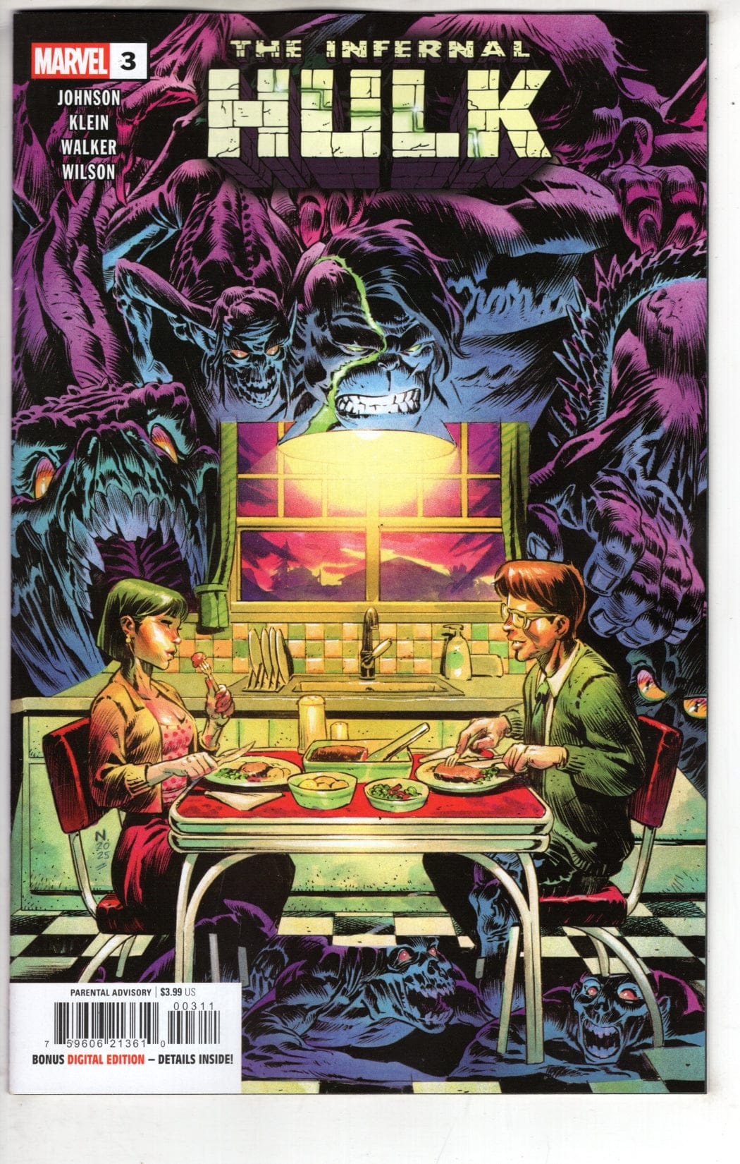 Marvel NEW THIS WEEK INFERNAL HULK #3 (VF/NM)