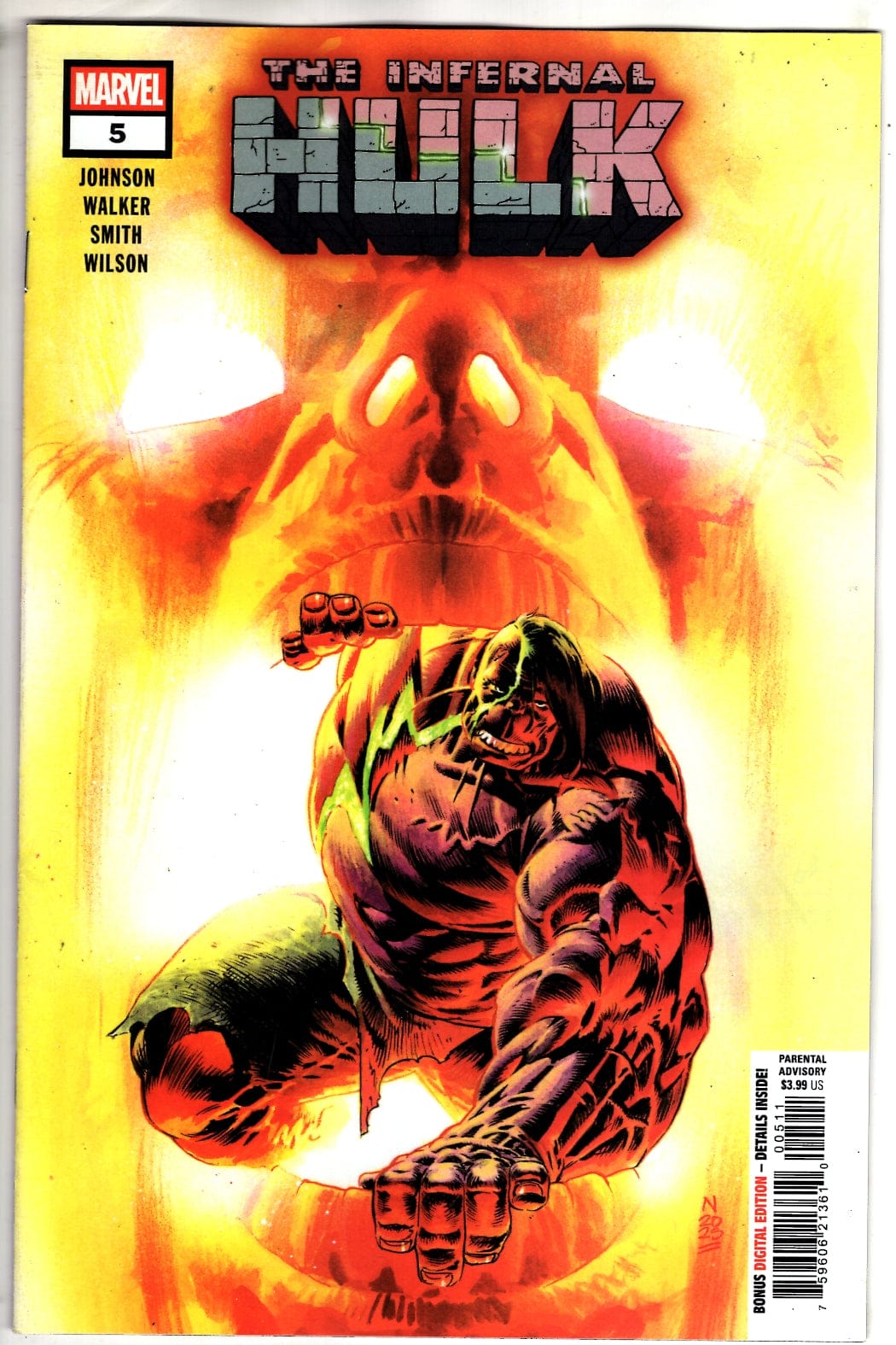 Marvel NEW THIS WEEK INFERNAL HULK #5 (VF/NM)