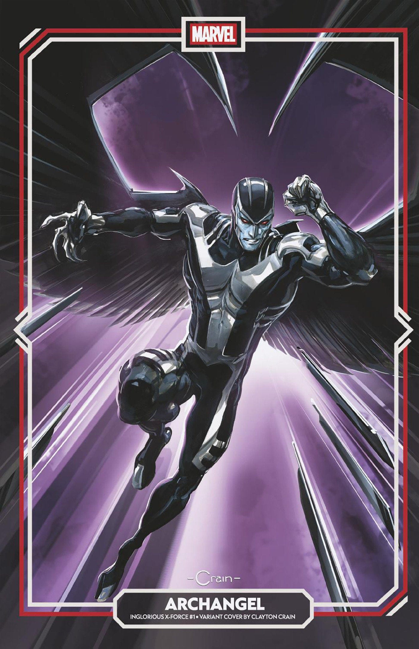 Marvel NEW THIS WEEK INGLORIOUS X-FORCE #1 CLAYTON CRAIN VARIANT (VF/NM)