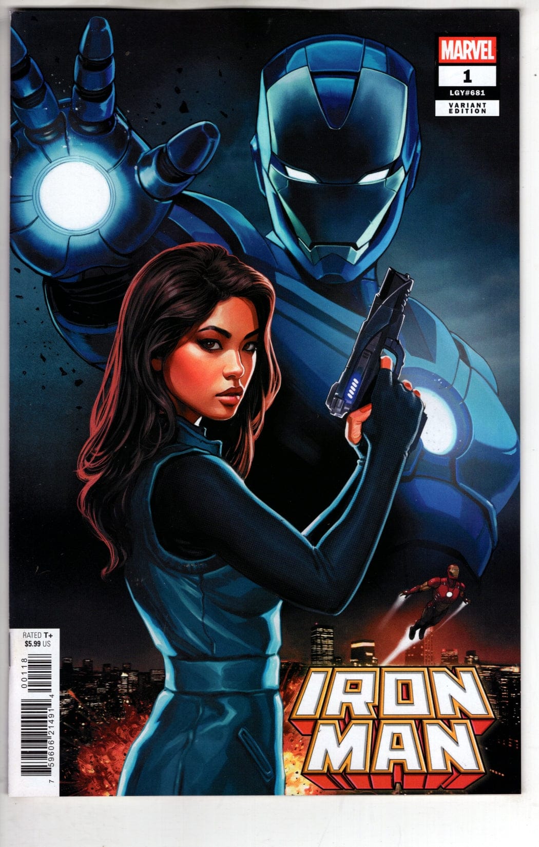 Marvel NEW THIS WEEK IRON MAN #1 IVAN TALAVERA MELINDA MAY VARIANT (VF/NM)