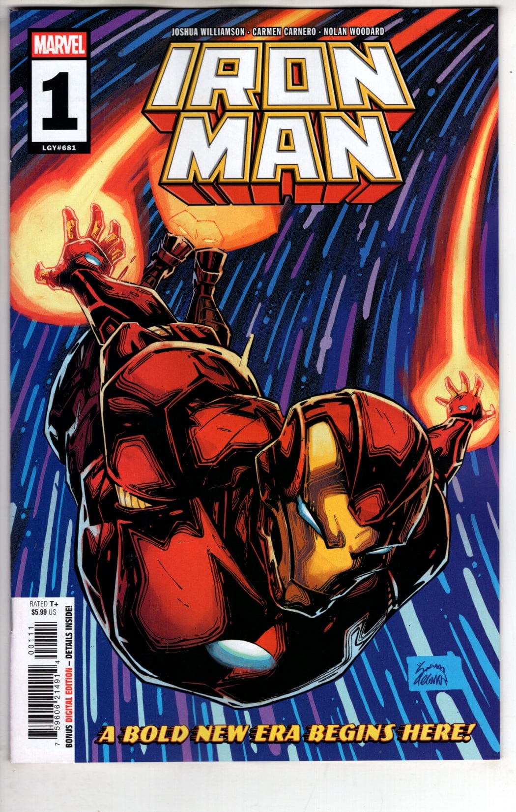 Marvel NEW THIS WEEK IRON MAN #1 (VF/NM)