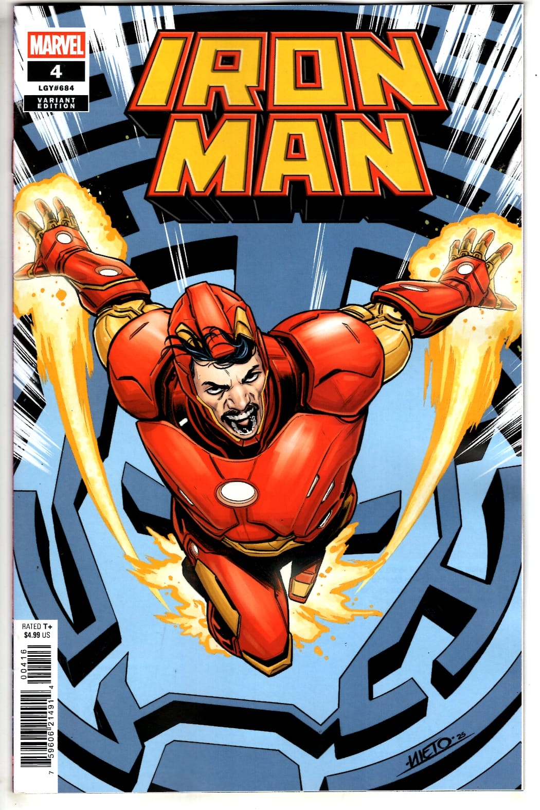 Marvel NEW THIS WEEK IRON MAN #4 CARLOS NIETO VARIANT (VF/NM)