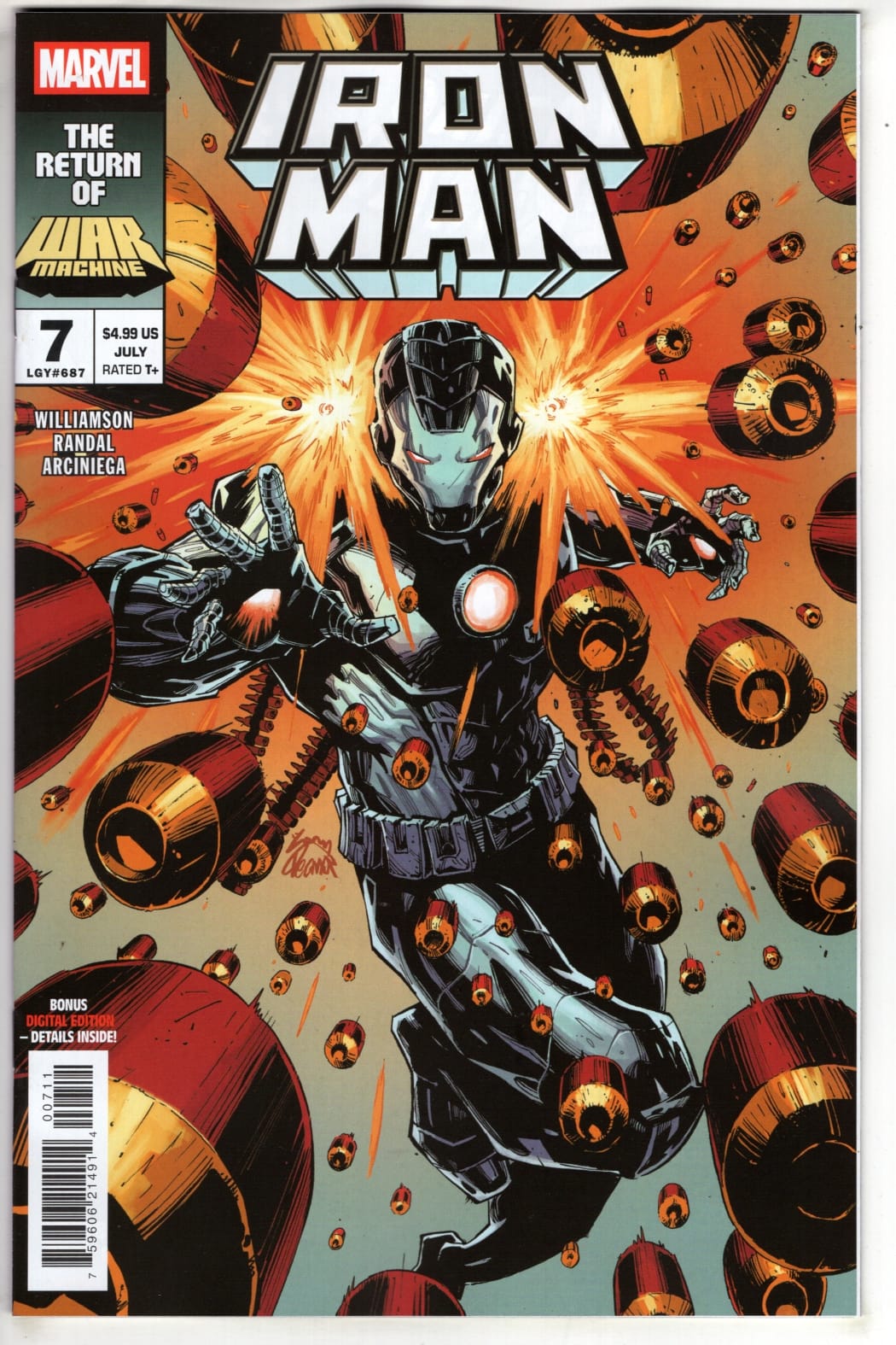 Marvel NEW THIS WEEK IRON MAN #7 (VF/NM)