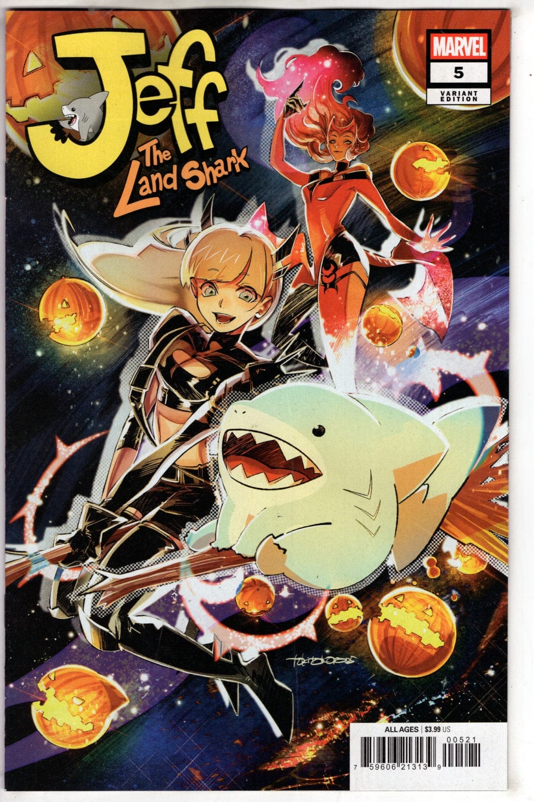 Marvel NEW THIS WEEK JEFF THE LAND SHARK #5 TOKITOKORO VARIANT
