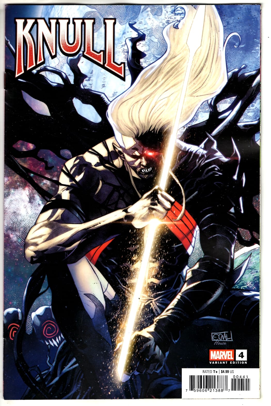 Marvel NEW THIS WEEK KNULL #4 EDWIN GALMON VARIANT (VF/NM)