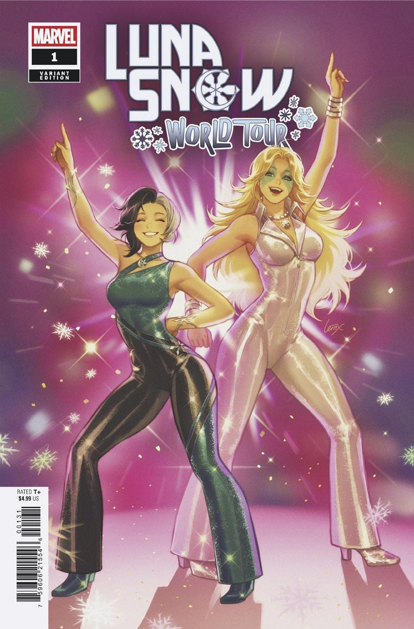 Marvel NEW THIS WEEK LUNA SNOW: WORLD TOUR #1 LEIRIX VARIANT (VF/NM)