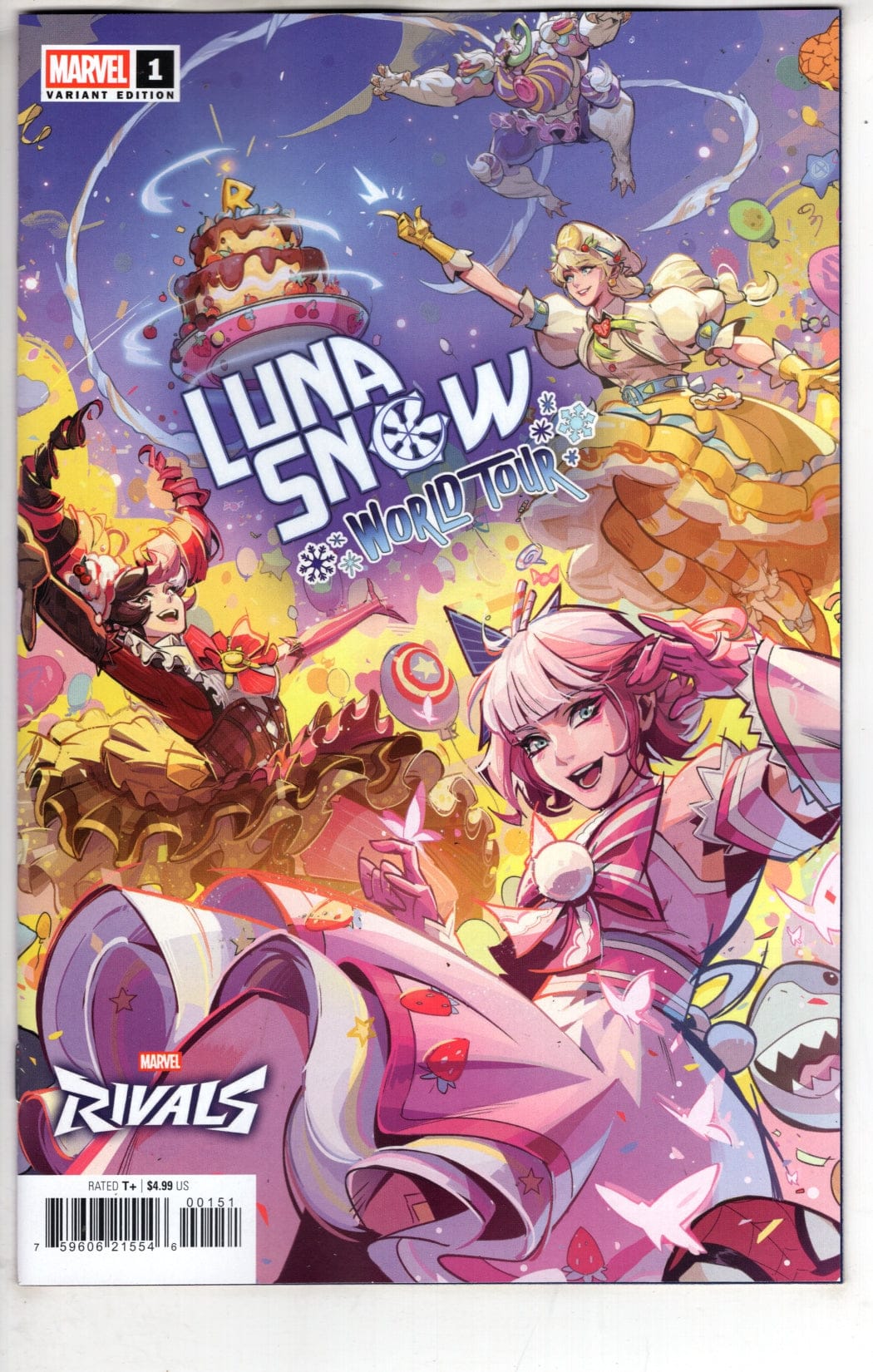 Marvel NEW THIS WEEK LUNA SNOW: WORLD TOUR #1 NETEASE GAMES MARVEL RIVALS VARIANT (VF/NM)