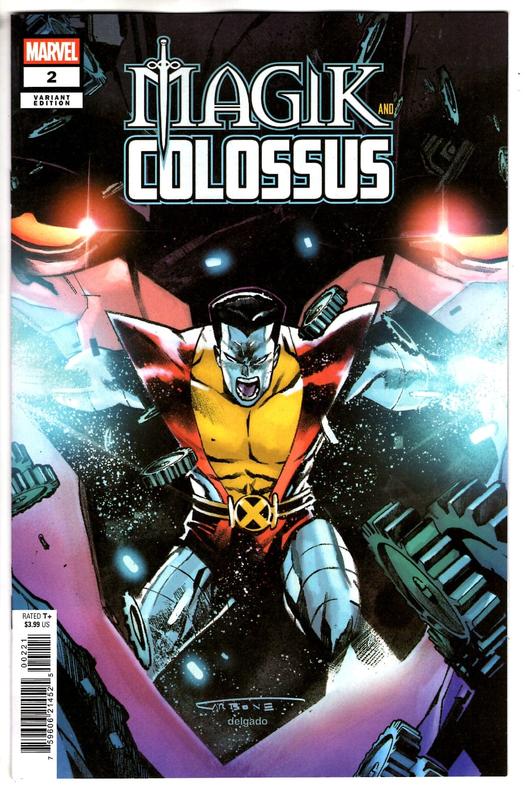 Marvel NEW THIS WEEK MAGIK & COLOSSUS #2 DOMENICO CARBONE VARIANT (VF/NM)