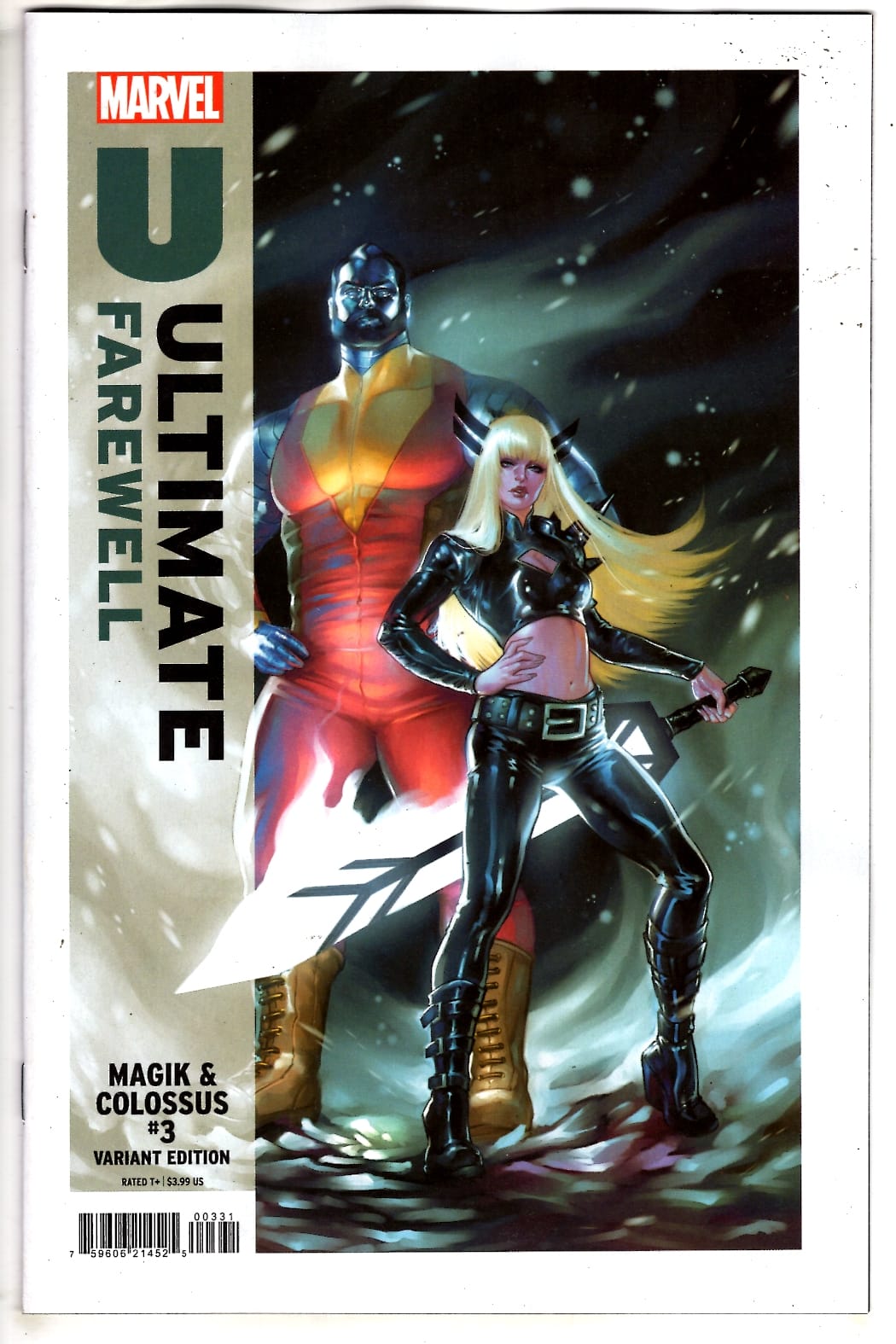 Marvel NEW THIS WEEK MAGIK & COLOSSUS #3 MEGHAN HETRICK ULTIMATE FAREWELL VARIANT (VF/NM)