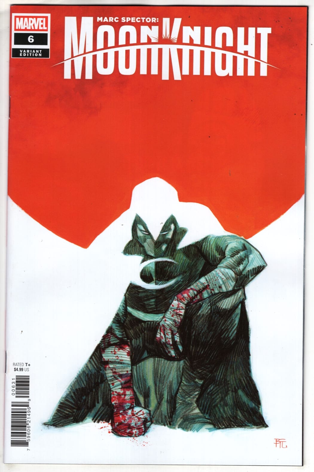 Marvel NEW THIS WEEK MARC SPECTOR: MOON KNIGHT #6 DIKE RUAN VARIANT (VF/NM)