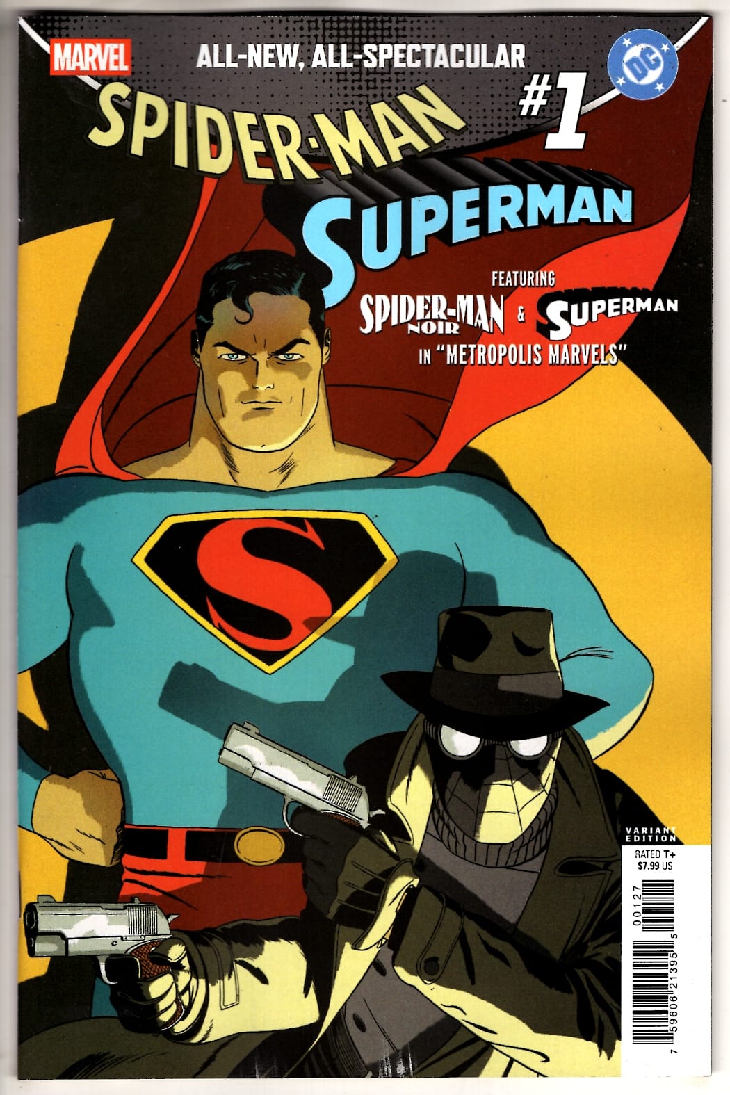 Marvel NEW THIS WEEK MARVEL/DC: SPIDER-MAN/SUPERMAN #1 CVR O MARCOS MARTIN VARIANT (VF/NM)