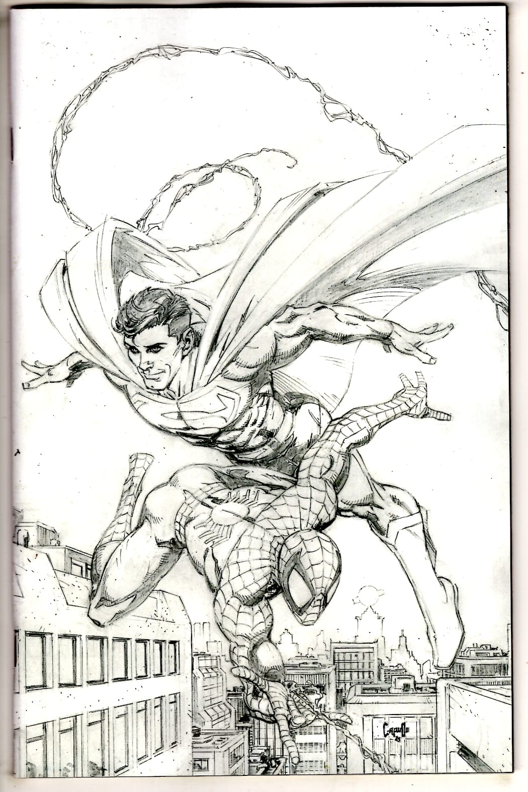 Marvel NEW THIS WEEK MARVEL/DC: SPIDER-MAN/SUPERMAN #1 CVR Z VARIANT (VF/NM)