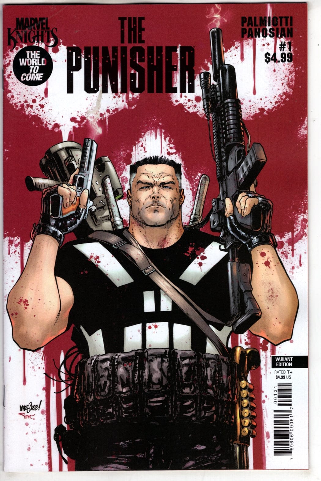Marvel NEW THIS WEEK MARVEL KNIGHTS: PUNISHER #1 DAVID MARQUEZ VARIANT