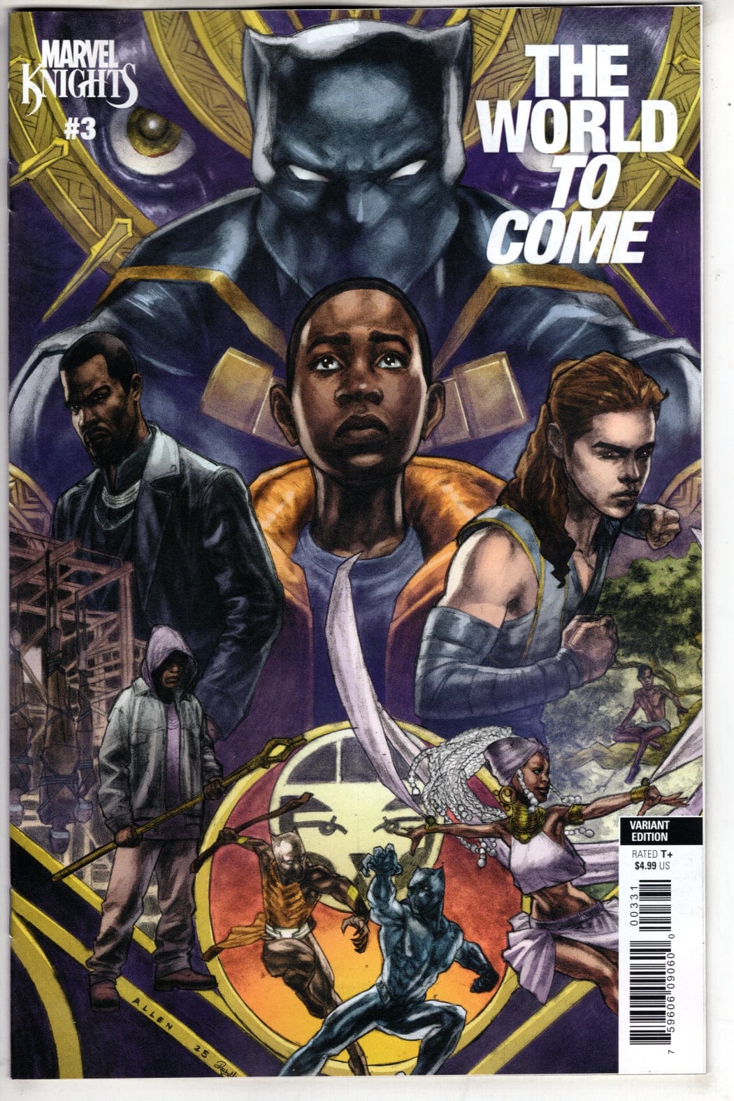 Marvel NEW THIS WEEK MARVEL KNIGHTS: THE WORLD TO COME #3 CHRIS ALLEN VARIANT