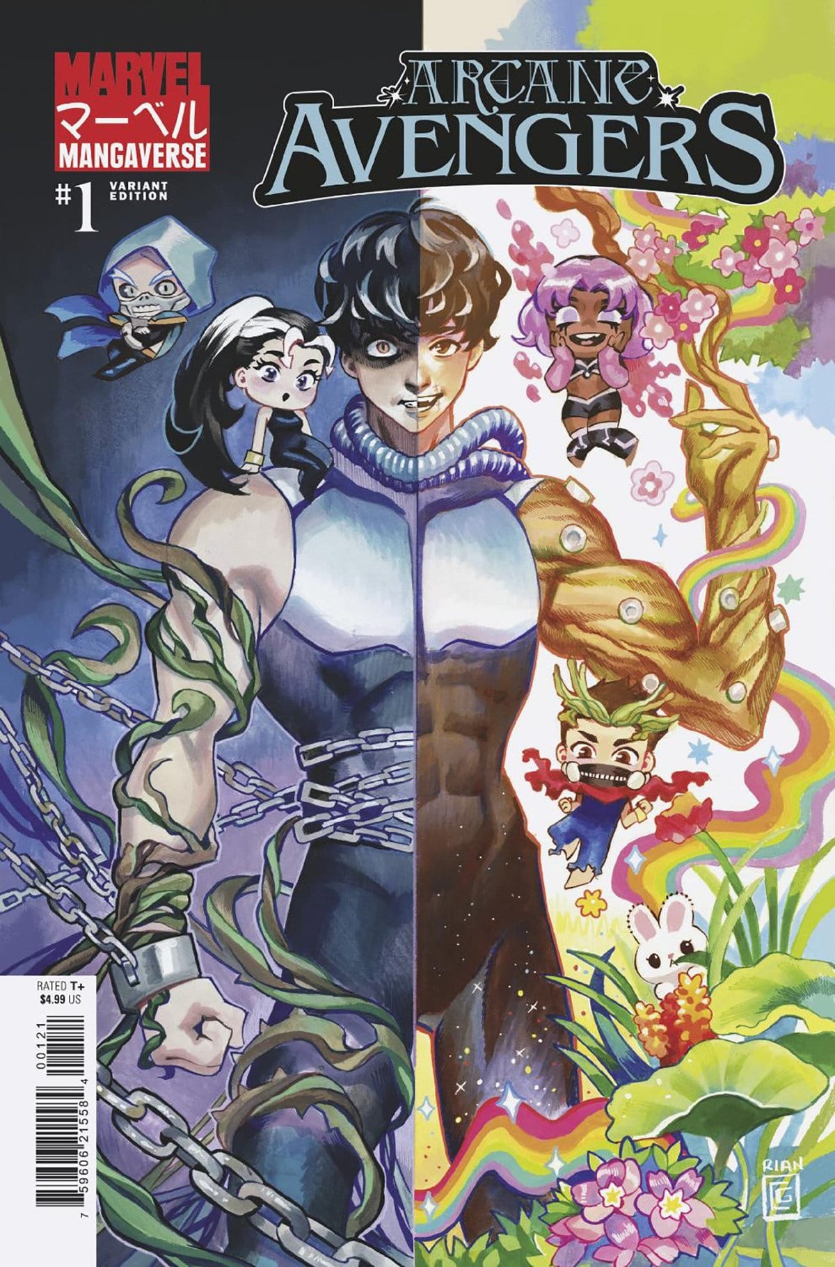 Marvel NEW THIS WEEK MARVEL MANGAVERSE: ARCANE AVENGERS #1 RIAN GONZALES VARIANT (VF/NM)