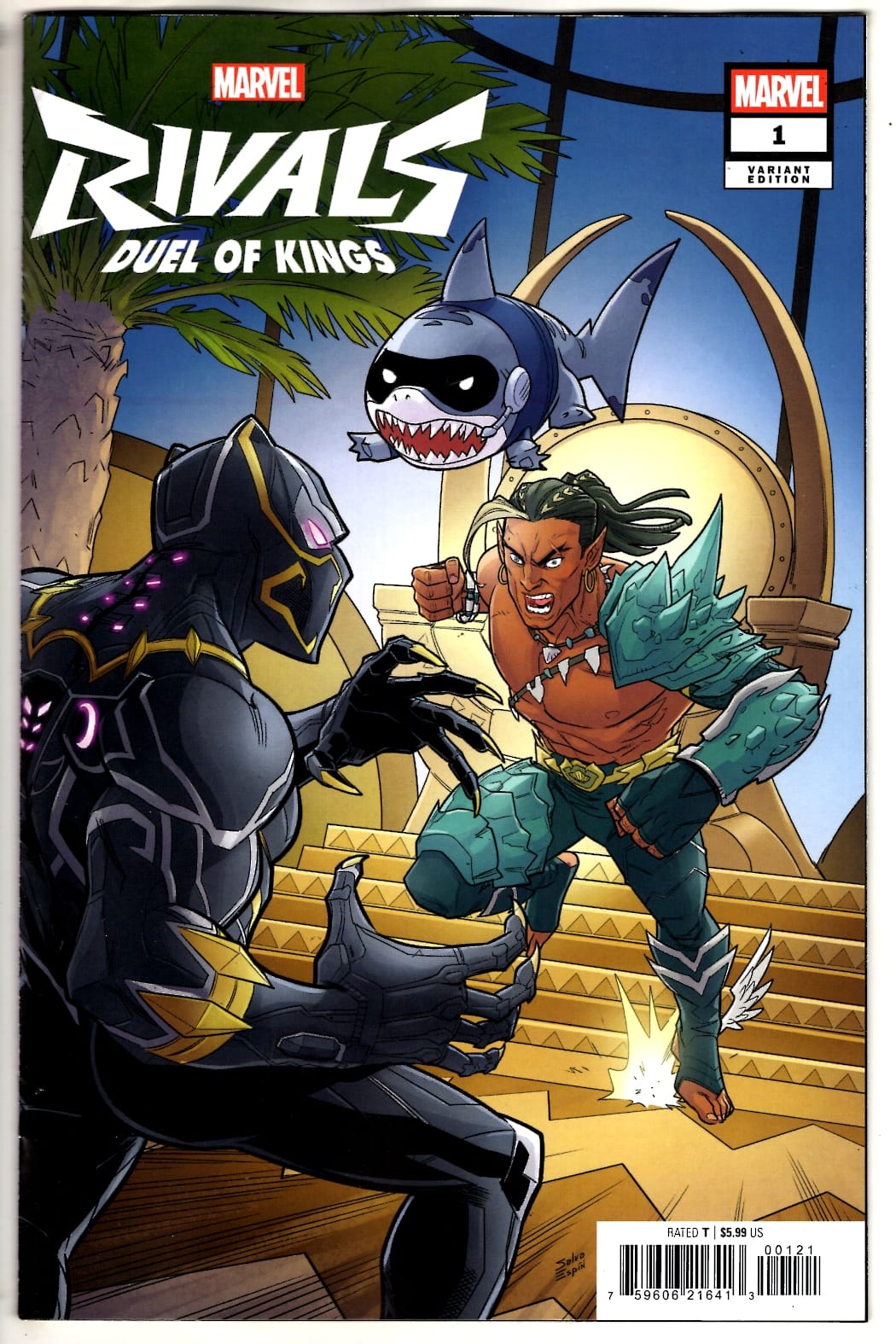 Marvel NEW THIS WEEK MARVEL RIVALS: DUEL OF KINGS #1 SALVA ESPIN VARIANT (VF/NM)