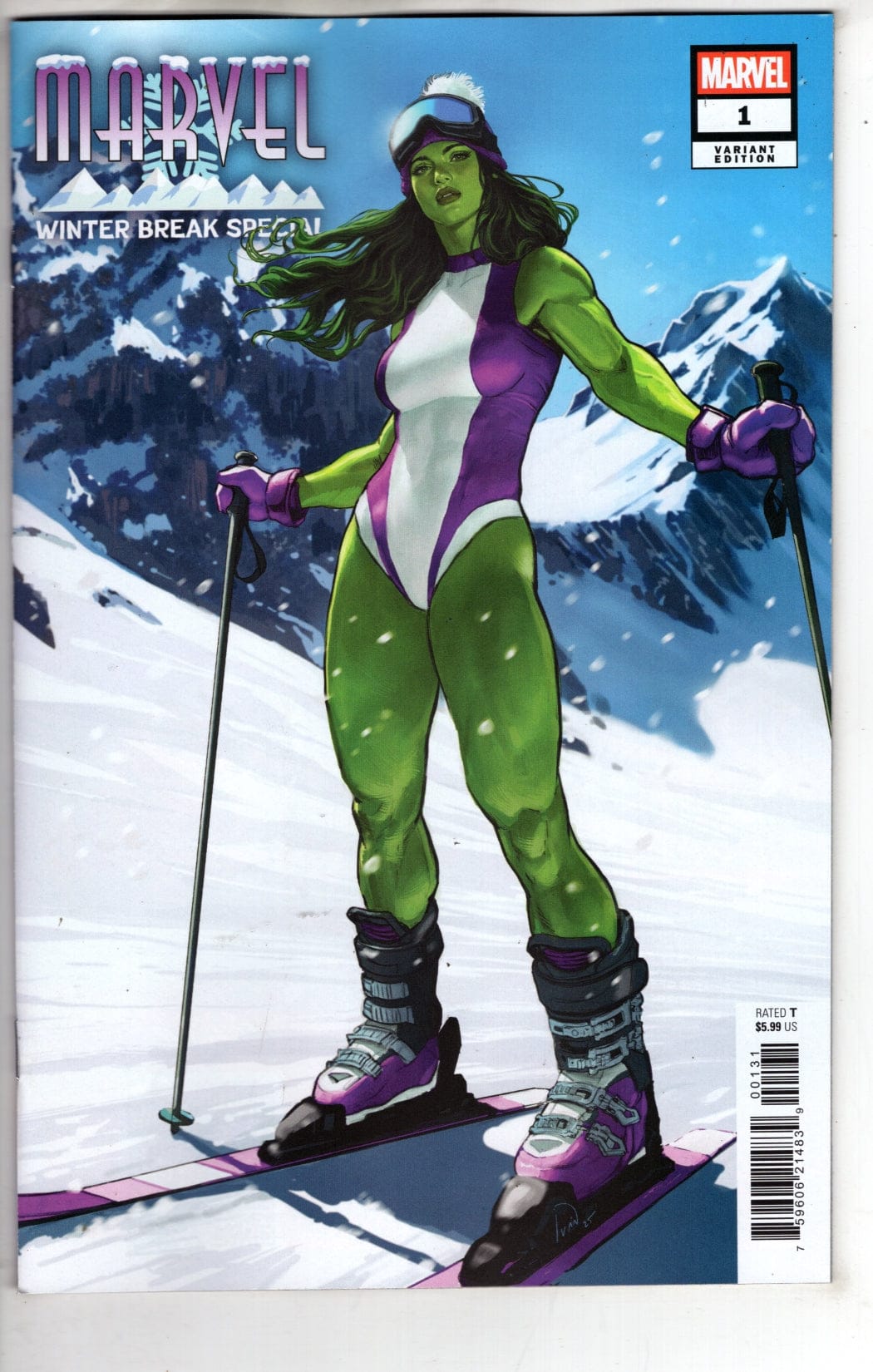 Marvel NEW THIS WEEK MARVEL WINTER BREAK SPECIAL #1 IVAN TALAVERA VARIANT