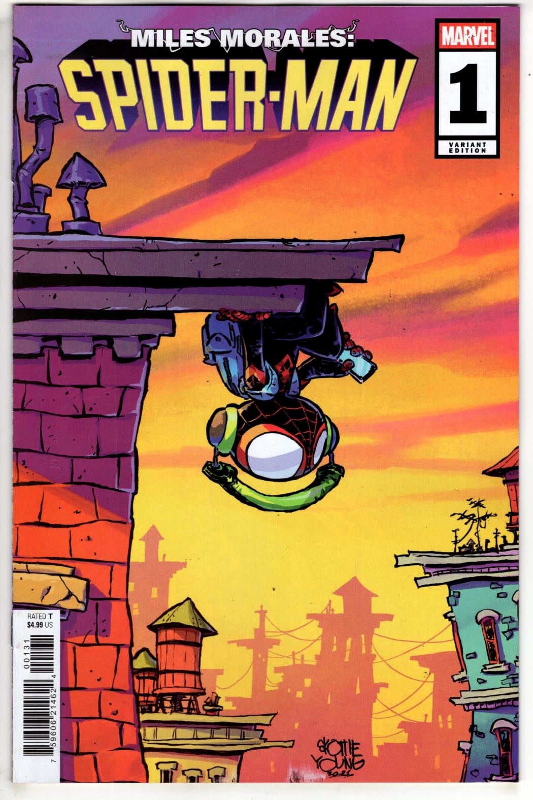 Marvel NEW THIS WEEK MILES MORALES: SPIDER-MAN #1 SKOTTIE YOUNG VARIANT (VF/NM)