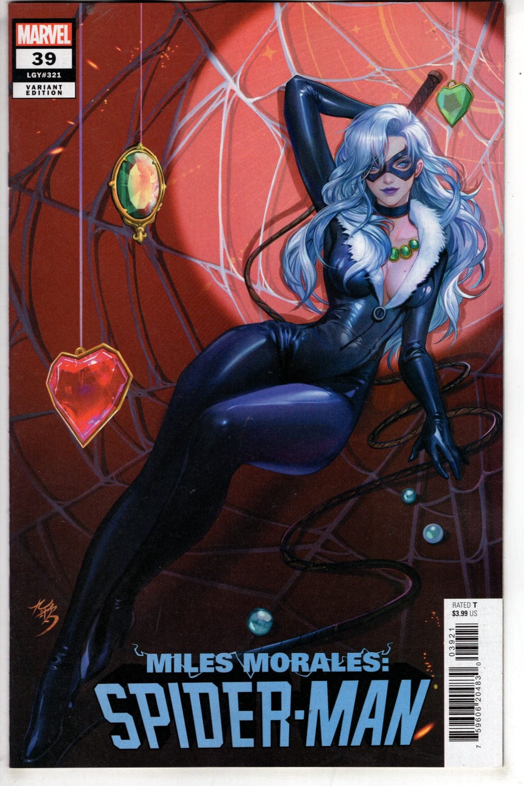 Marvel NEW THIS WEEK MILES MORALES: SPIDER-MAN #39 FANYANG BLACK CAT VARIANT