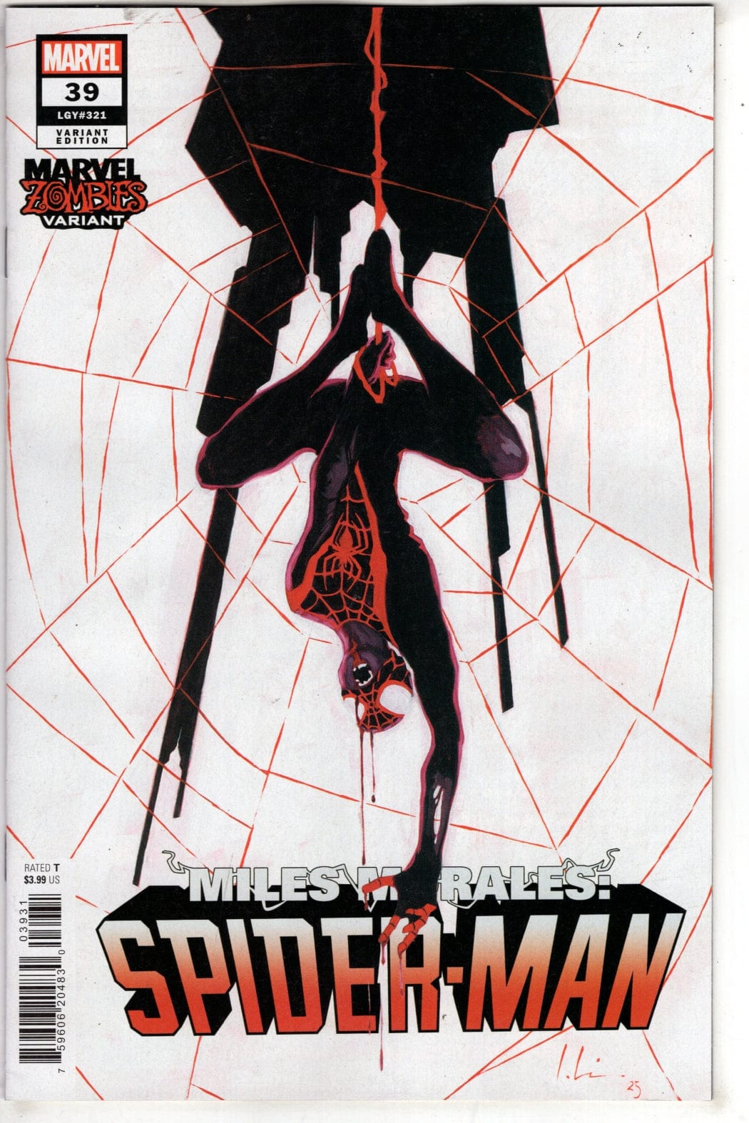 Marvel NEW THIS WEEK MILES MORALES: SPIDER-MAN #39 JEREMY WILSON MARVEL ZOMBIES VARIANT