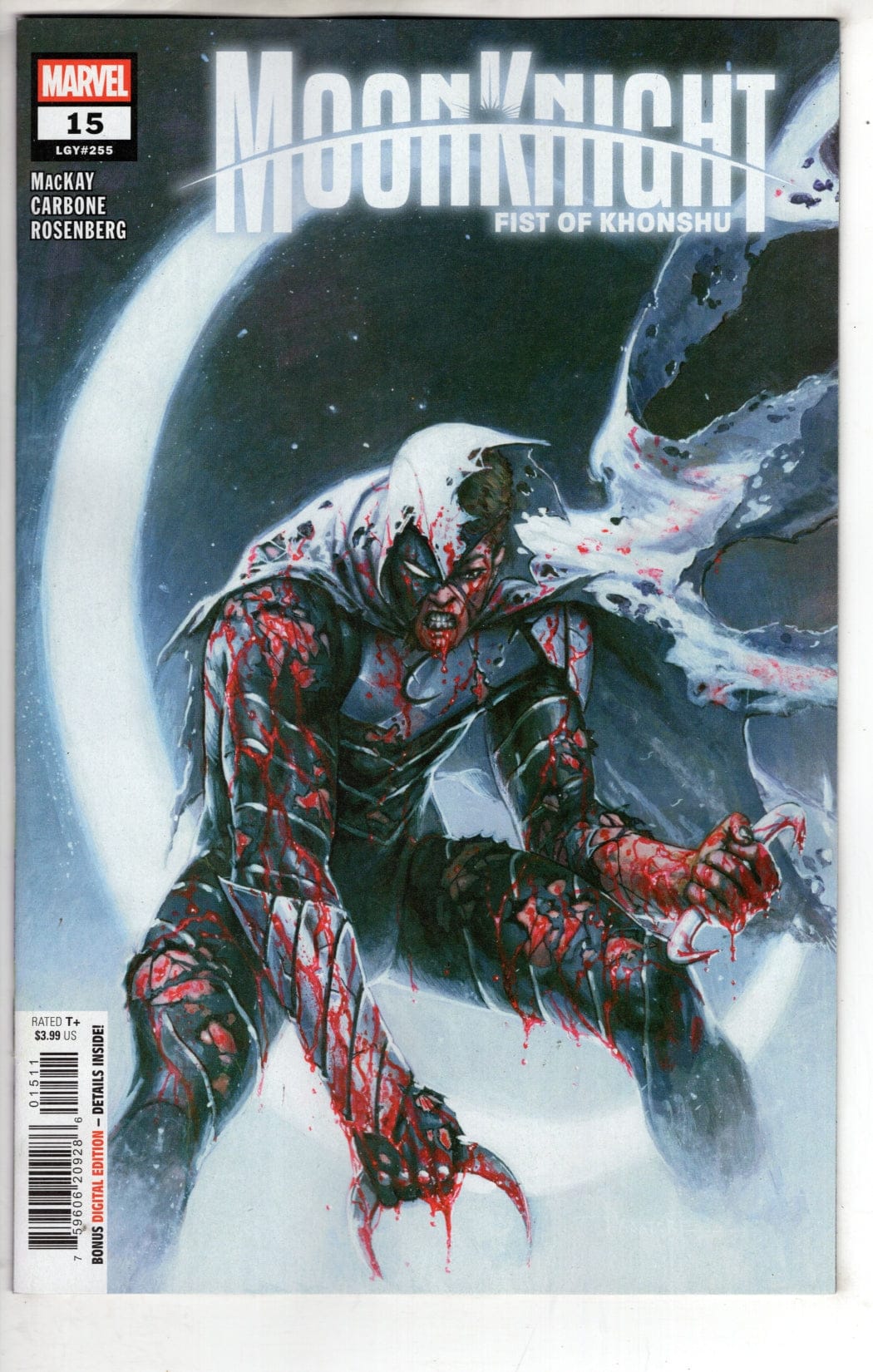 Marvel NEW THIS WEEK MOON KNIGHT: FIST OF KHONSHU #15