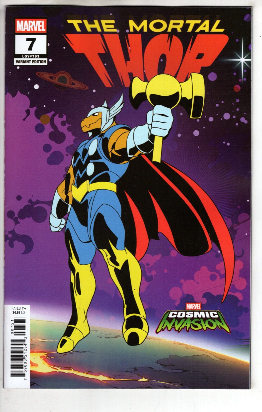 Marvel NEW THIS WEEK MORTAL THOR #7 MARVEL COSMIC INVASION VARIANT (VF/NM)