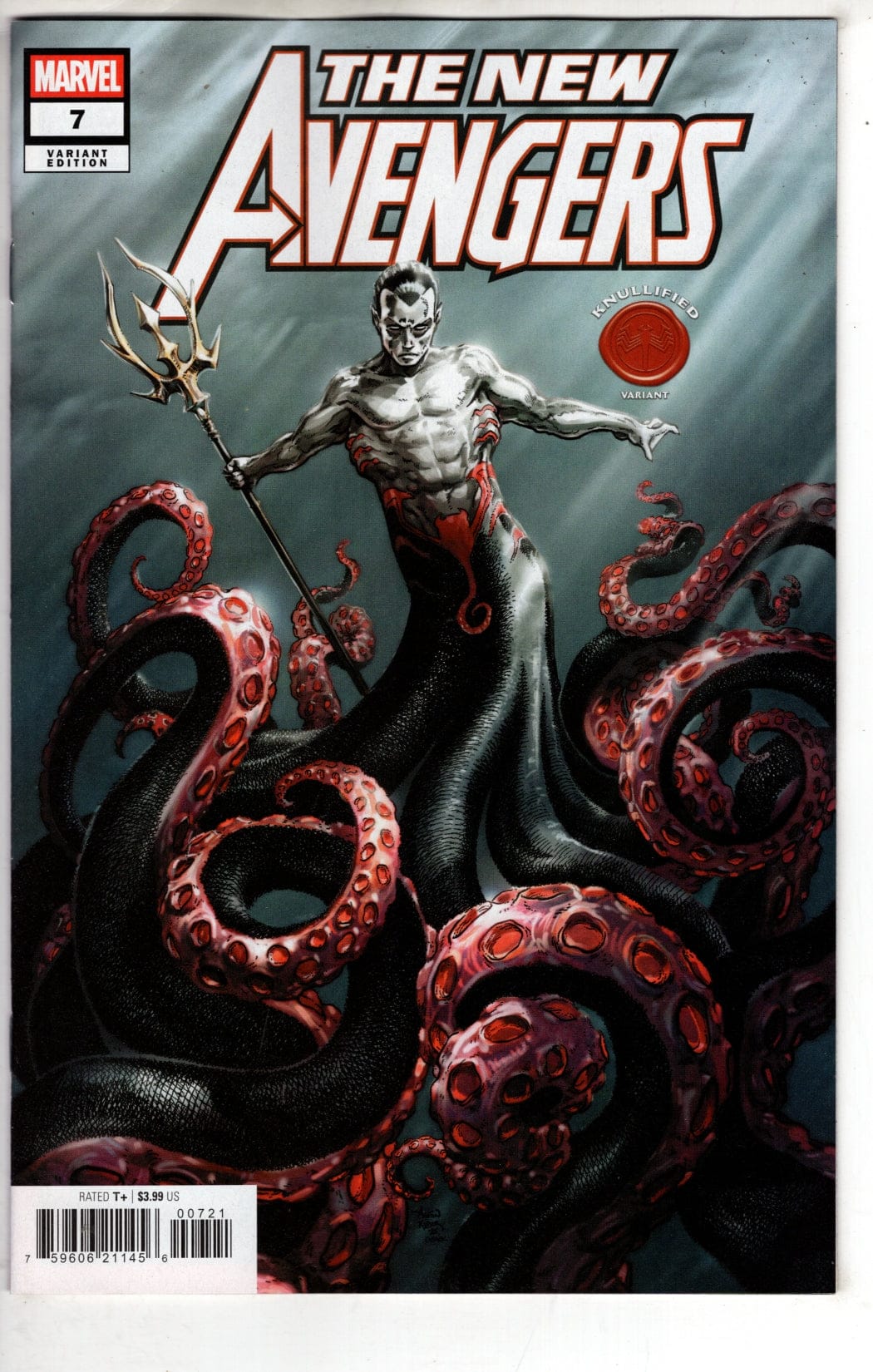 Marvel NEW THIS WEEK NEW AVENGERS #7 AARON KUDER KNULLIFIED VARIANT