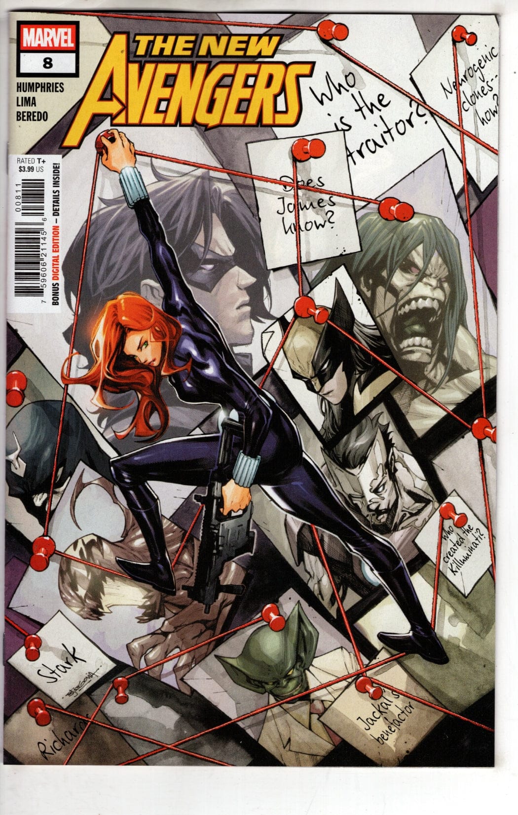 Marvel NEW THIS WEEK NEW AVENGERS #8 (VF/NM)